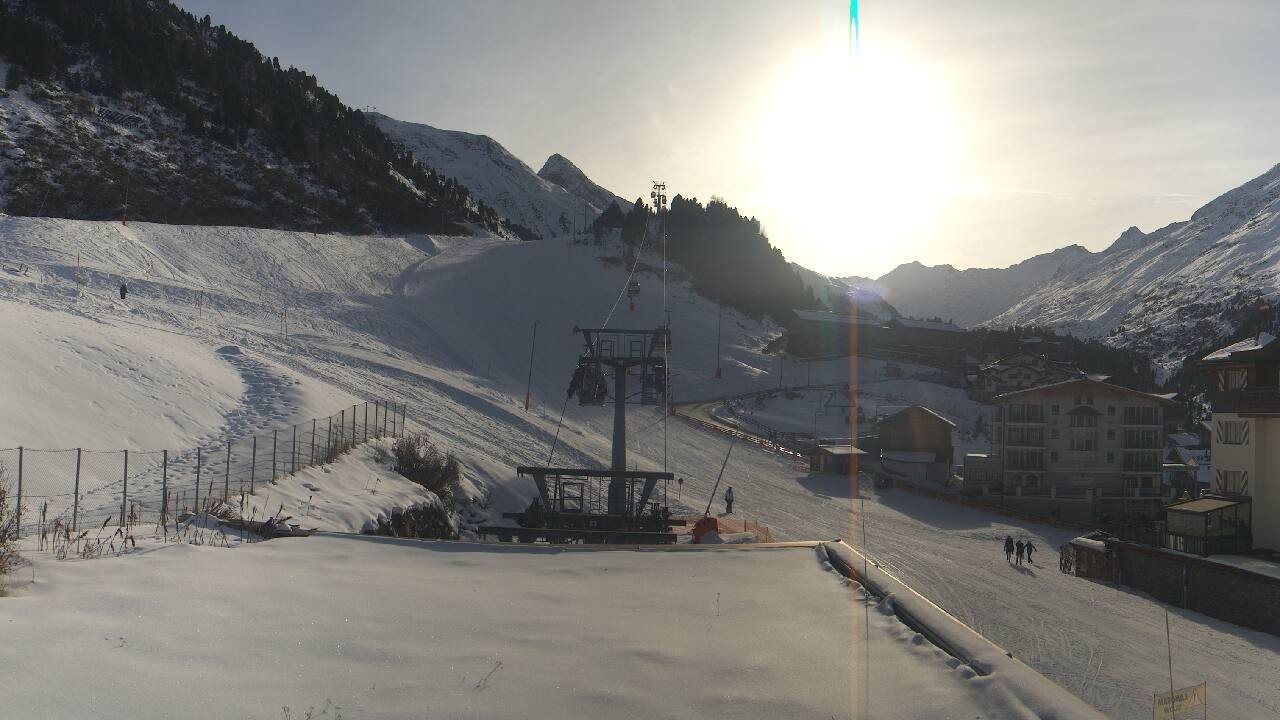 Archived image Webcam Obergurgl (Ötztal valley)