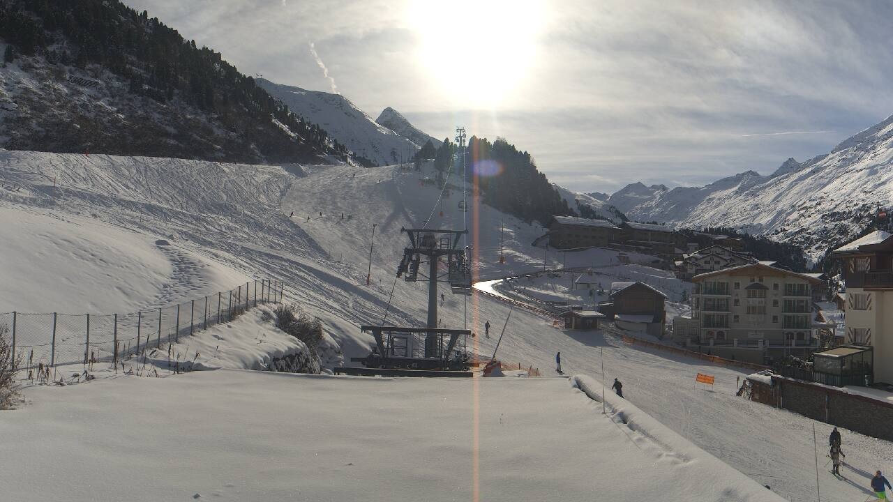 Archiv Foto Webcam Obergurgl: Hotel Edelweiss & Gurgl