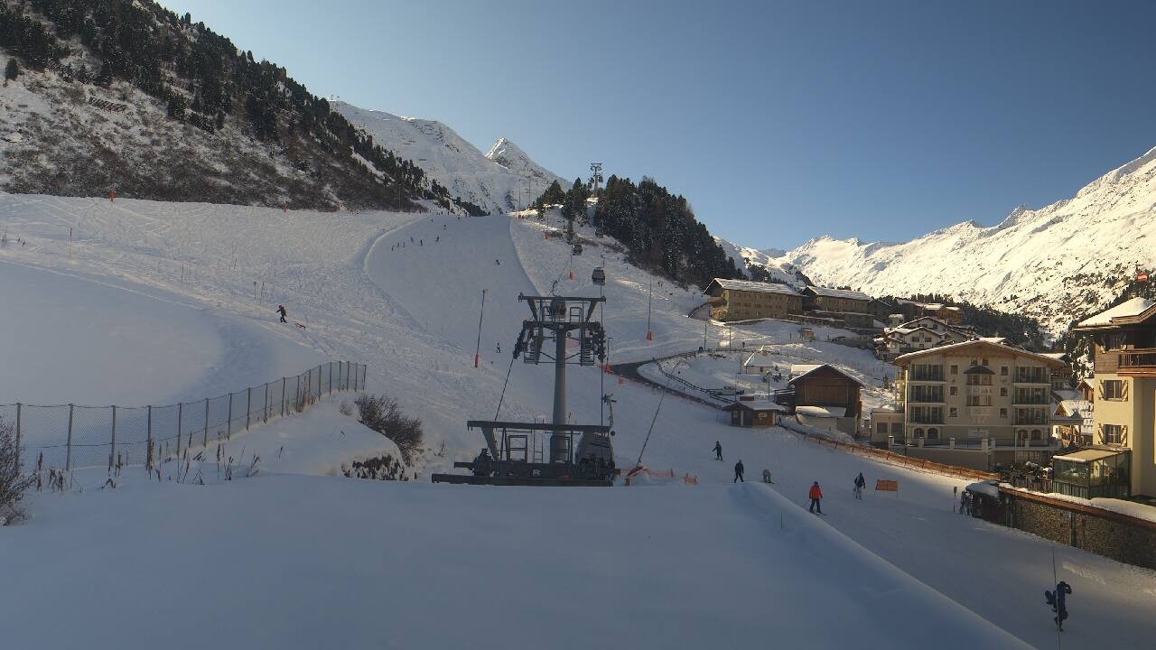 Archived image Webcam Obergurgl (Ötztal valley)