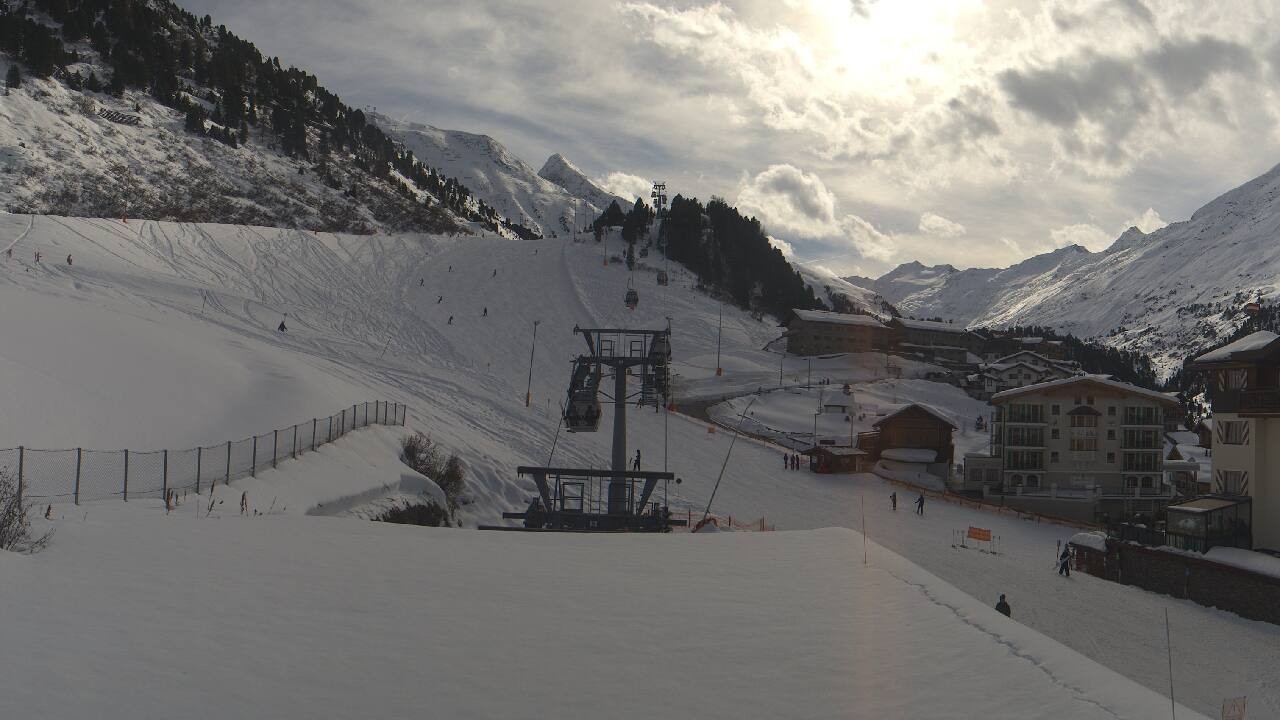 Archiv Foto Webcam Obergurgl: Hotel Edelweiss & Gurgl