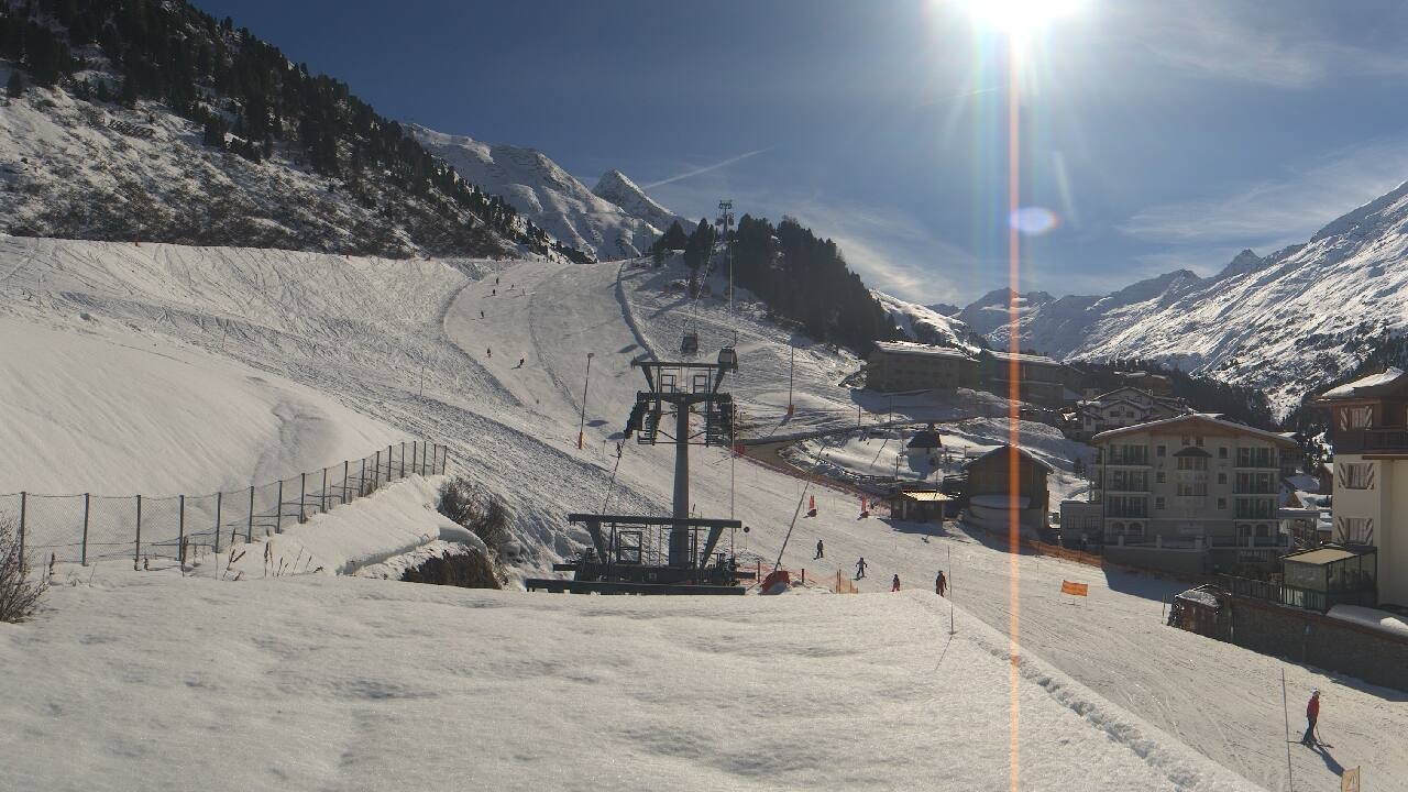 Archived image Webcam Obergurgl (Ötztal valley)