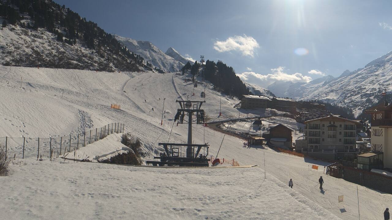 Archiv Foto Webcam Obergurgl: Hotel Edelweiss & Gurgl