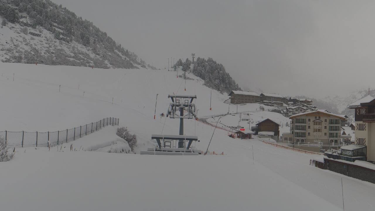 Archived image Webcam Obergurgl (Ötztal valley)