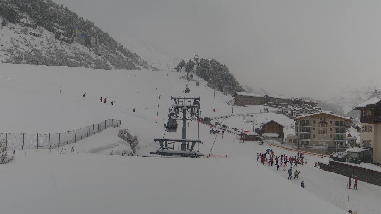 Archived image Webcam Obergurgl (Ötztal valley)