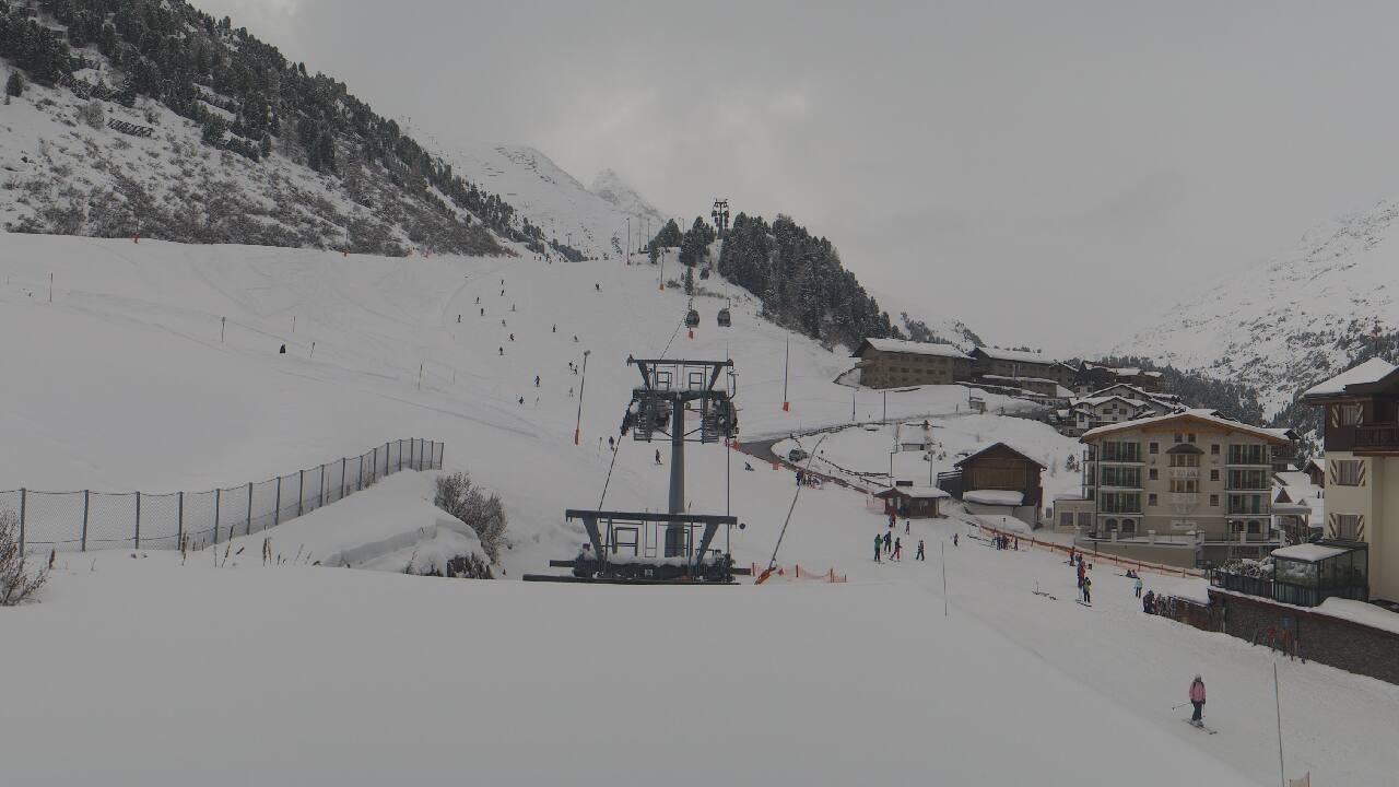 Archived image Webcam Obergurgl (Ötztal valley)