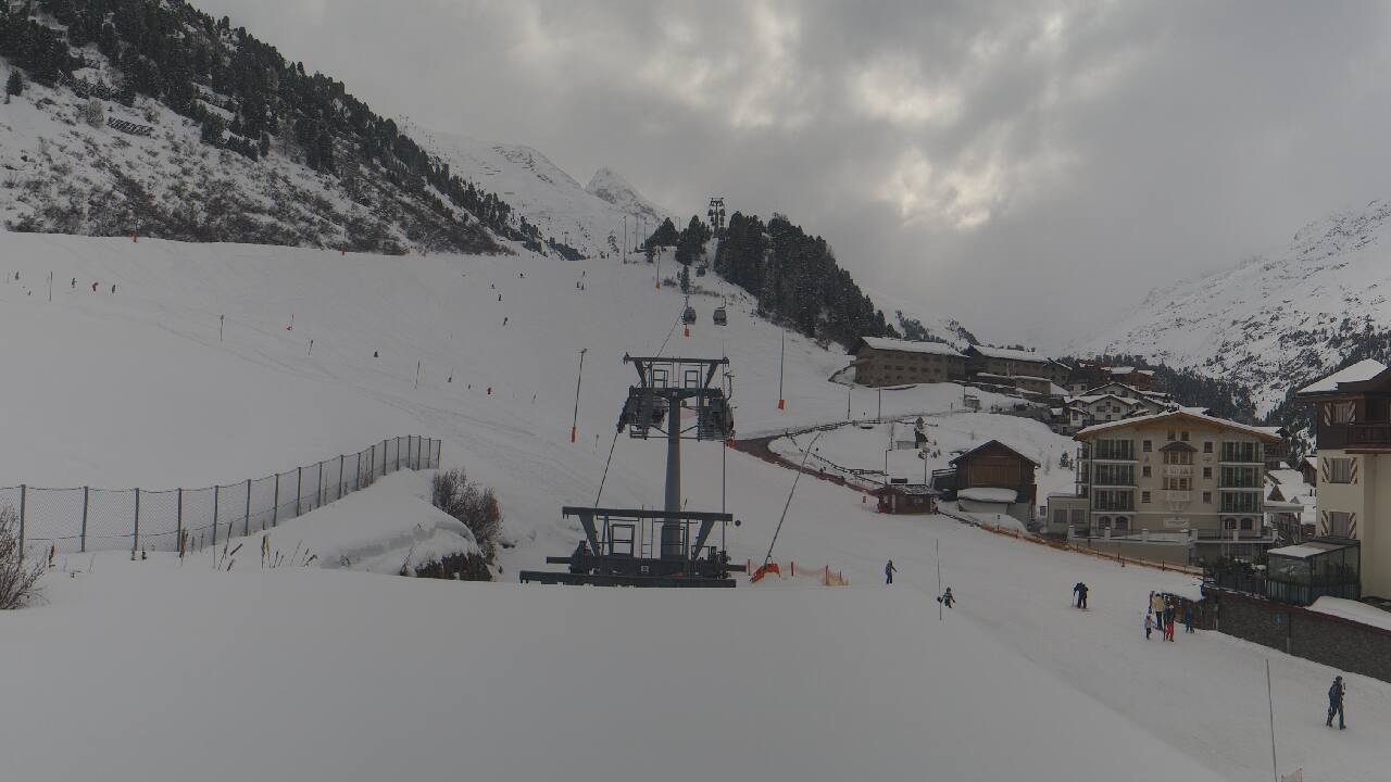 Archived image Webcam Obergurgl (Ötztal valley)