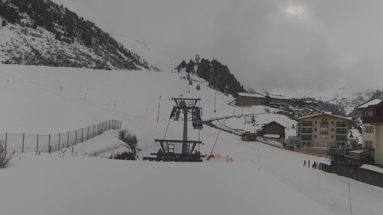Archived image Webcam Obergurgl (Ötztal valley)