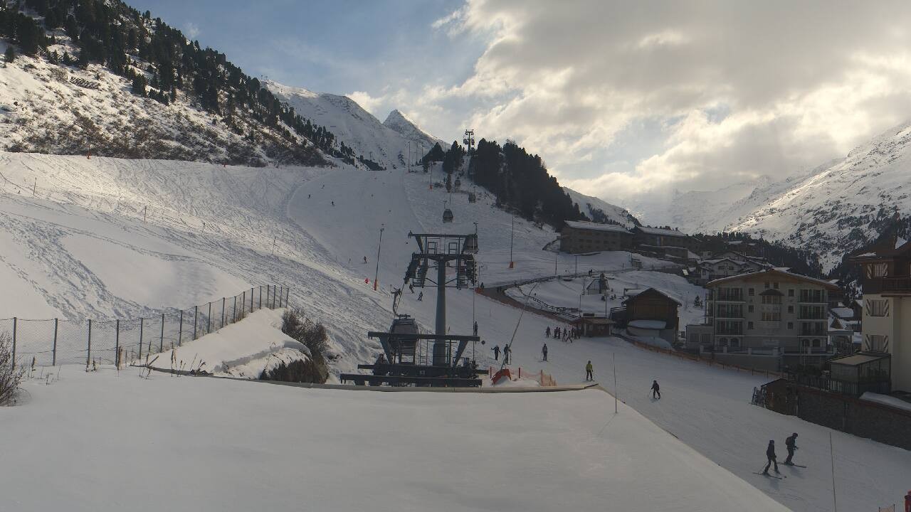 Archiv Foto Webcam Obergurgl: Hotel Edelweiss & Gurgl