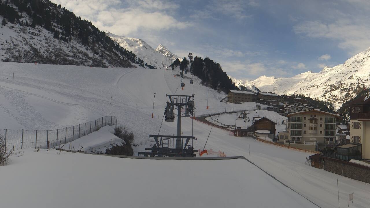 Archived image Webcam Obergurgl (Ötztal valley)