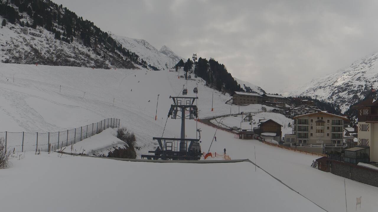 Archived image Webcam Obergurgl (Ötztal valley)
