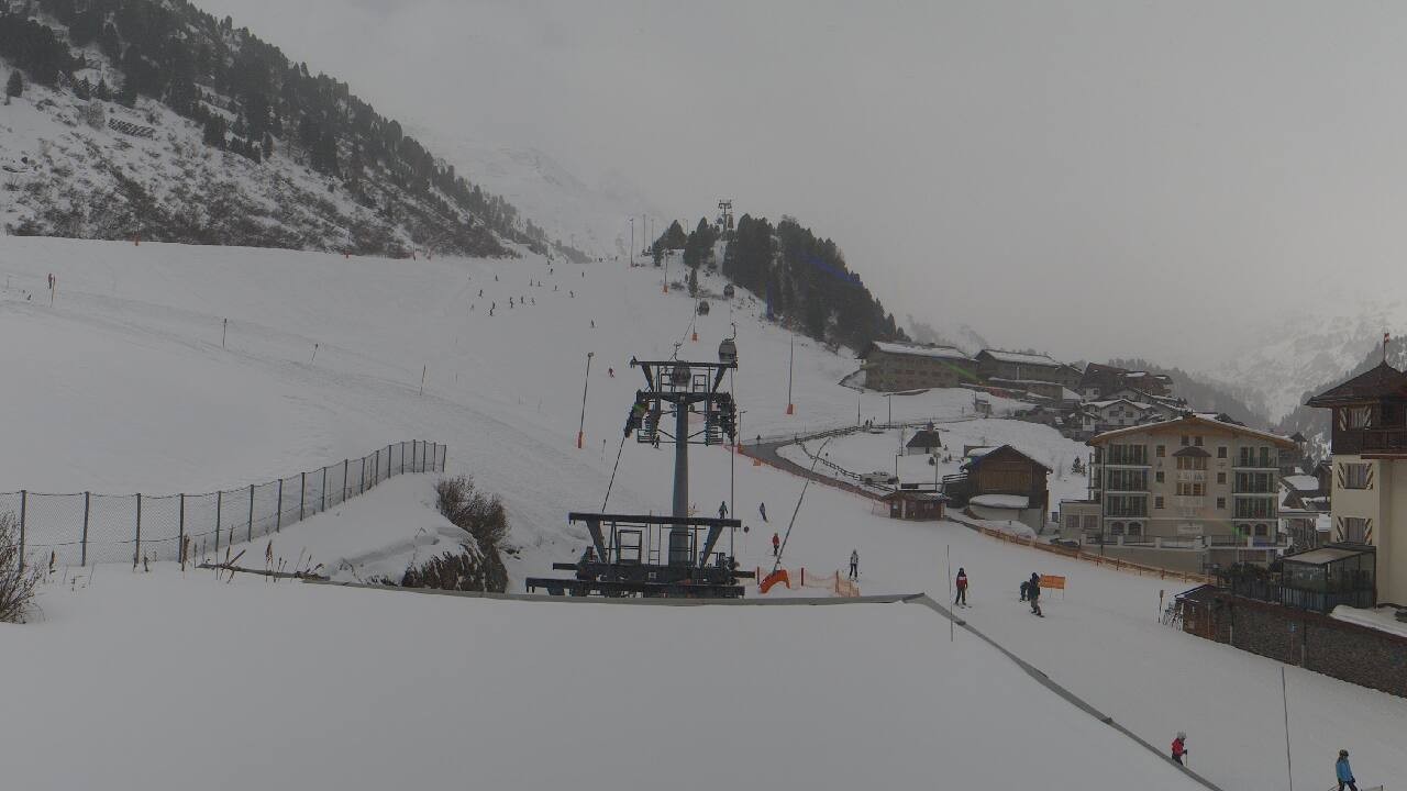 Archiv Foto Webcam Obergurgl: Hotel Edelweiss & Gurgl