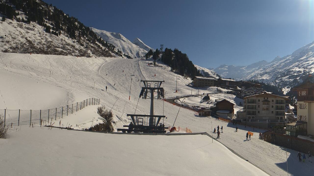 Archived image Webcam Obergurgl (Ötztal valley)