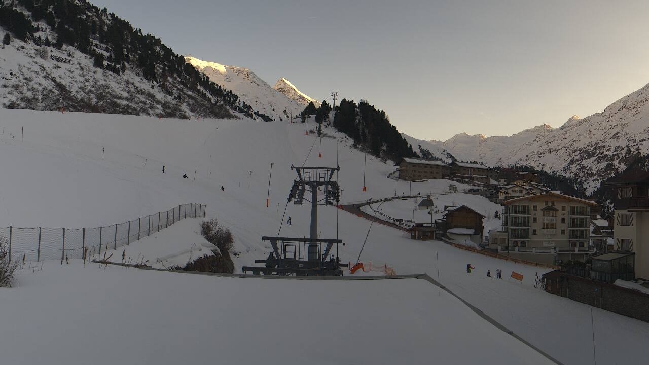 Archived image Webcam Obergurgl (Ötztal valley)
