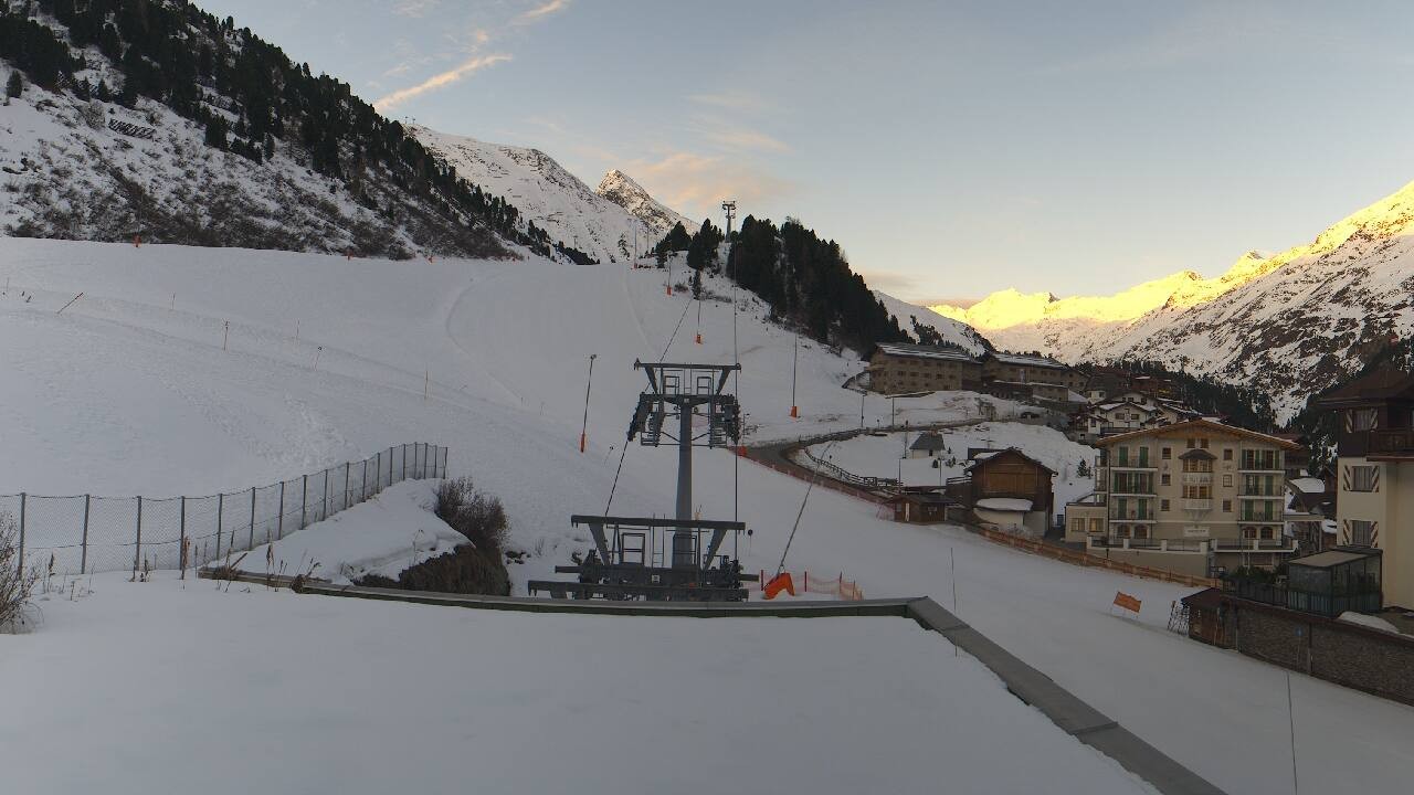 Archiv Foto Webcam Obergurgl: Hotel Edelweiss & Gurgl