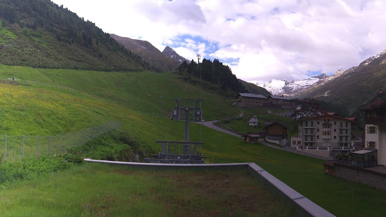 Archiv Foto Webcam Obergurgl: Hotel Edelweiss & Gurgl