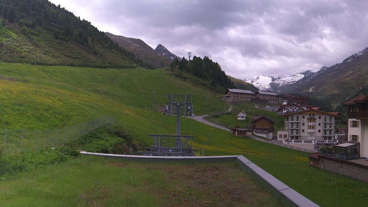 Archiv Foto Webcam Obergurgl: Hotel Edelweiss & Gurgl