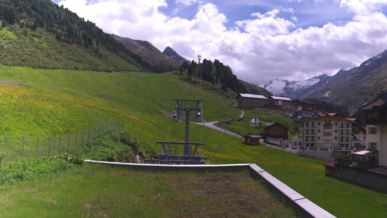 Archiv Foto Webcam Obergurgl: Hotel Edelweiss & Gurgl