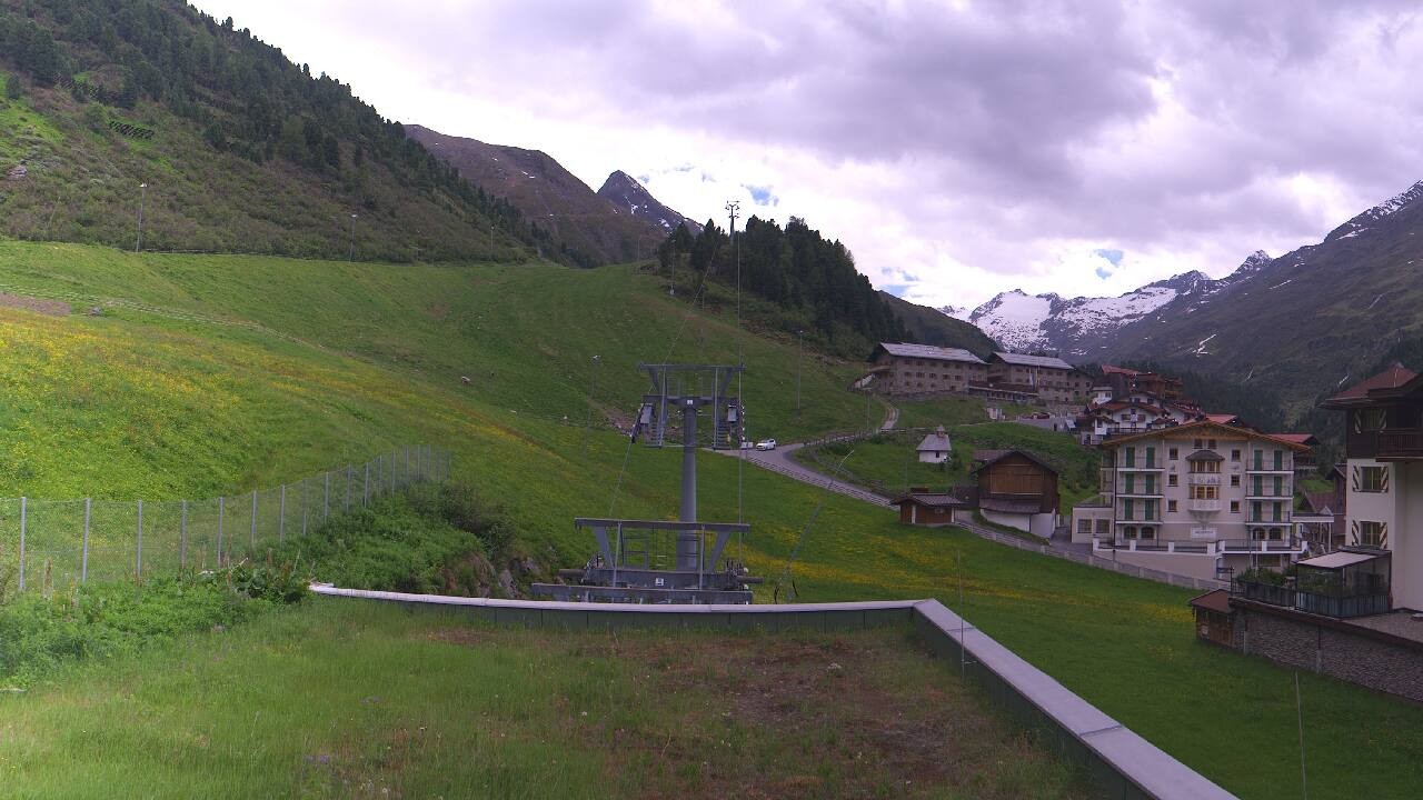 Archiv Foto Webcam Obergurgl: Hotel Edelweiss & Gurgl