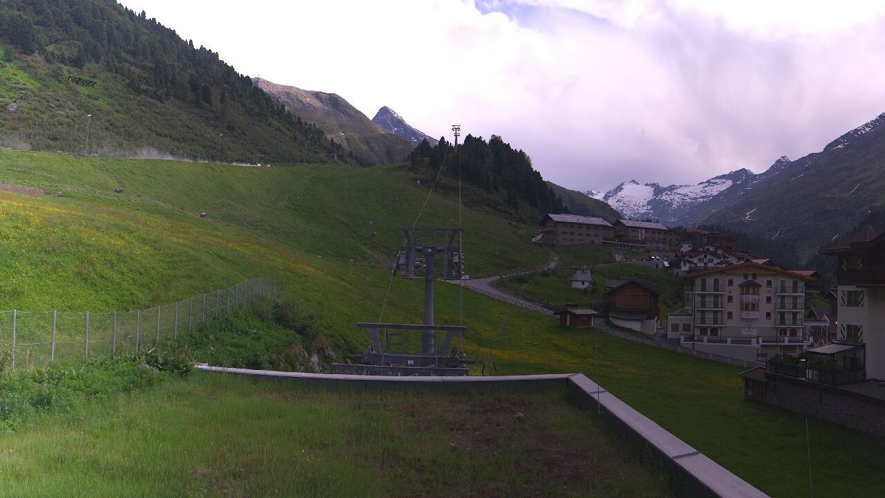 Archiv Foto Webcam Obergurgl: Hotel Edelweiss & Gurgl