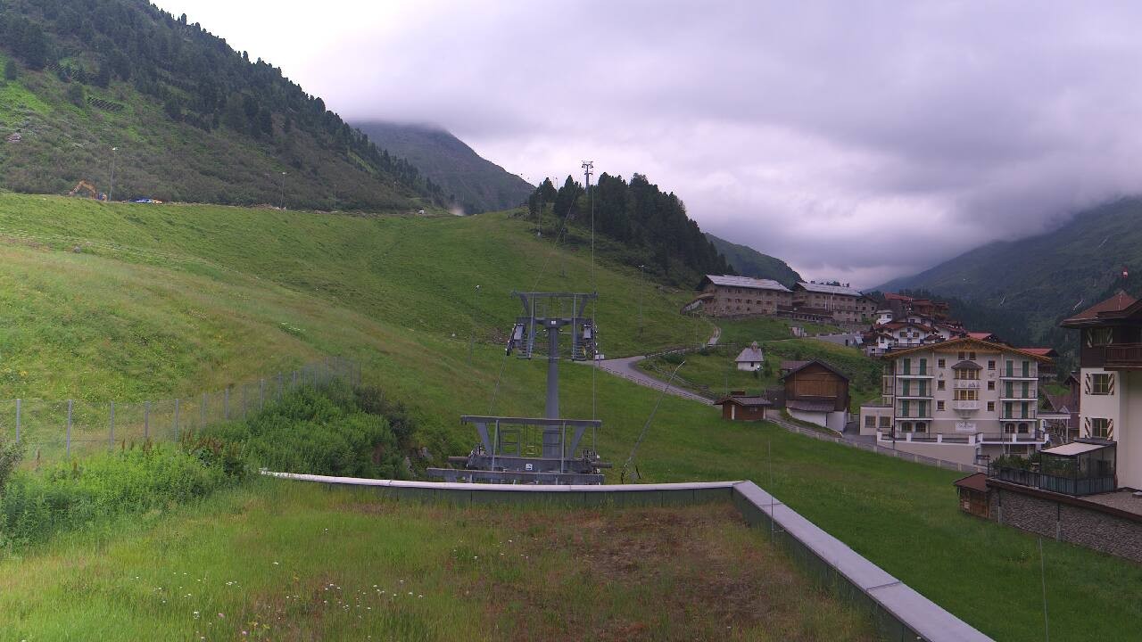 Archived image Webcam Obergurgl (Ötztal valley)