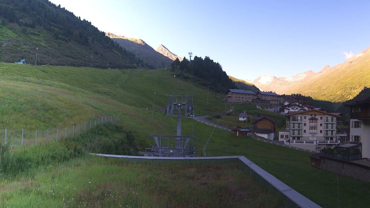Archived image Webcam Obergurgl (Ötztal valley)