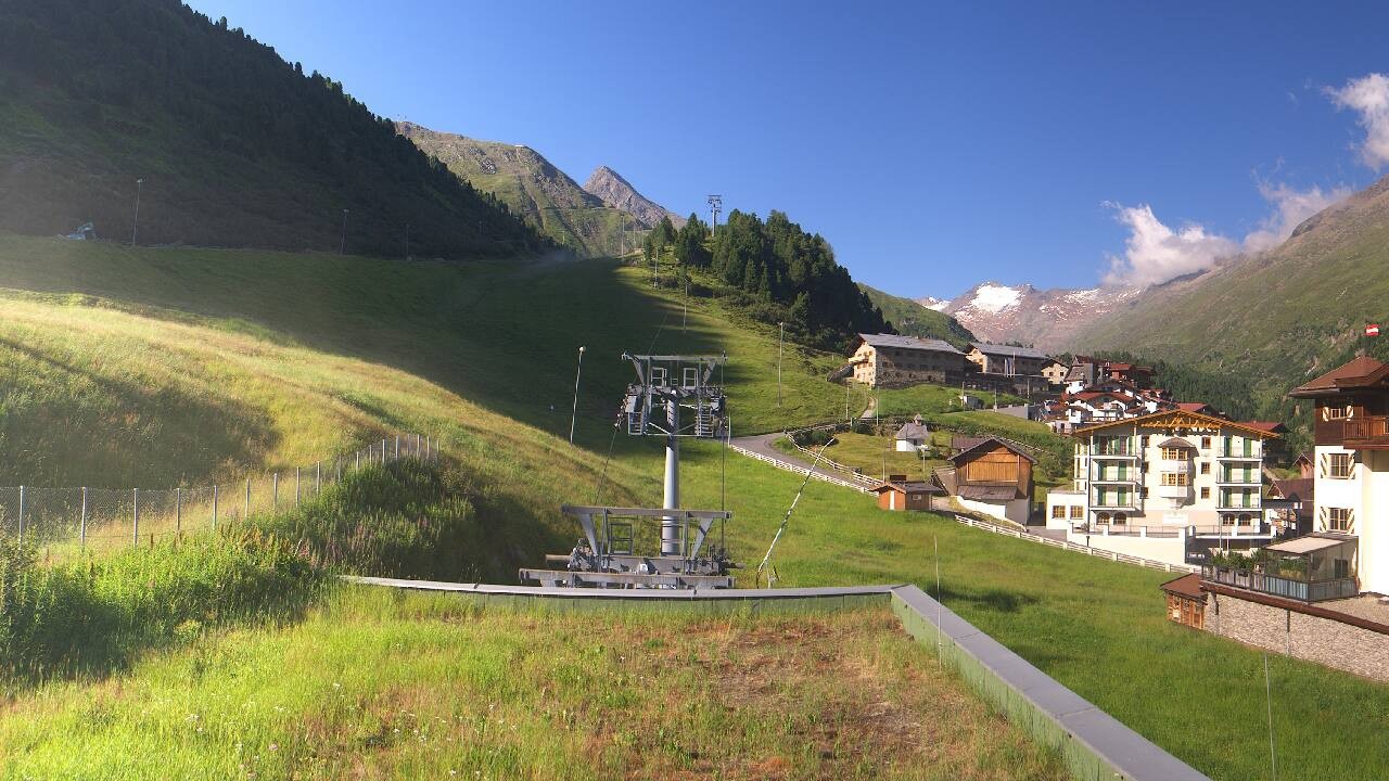Archived image Webcam Obergurgl (Ötztal valley)