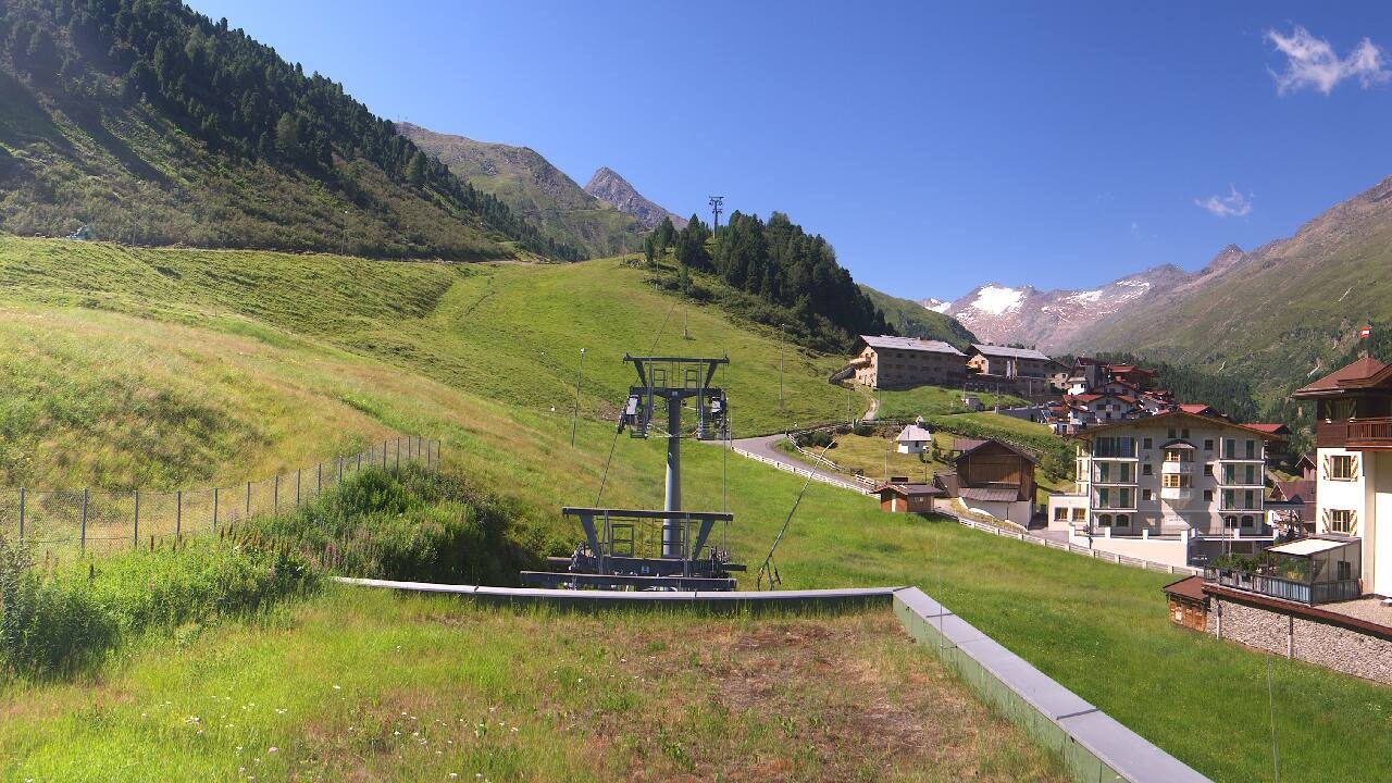 Archived image Webcam Obergurgl (Ötztal valley)