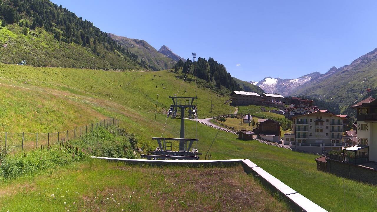 Archived image Webcam Obergurgl (Ötztal valley)