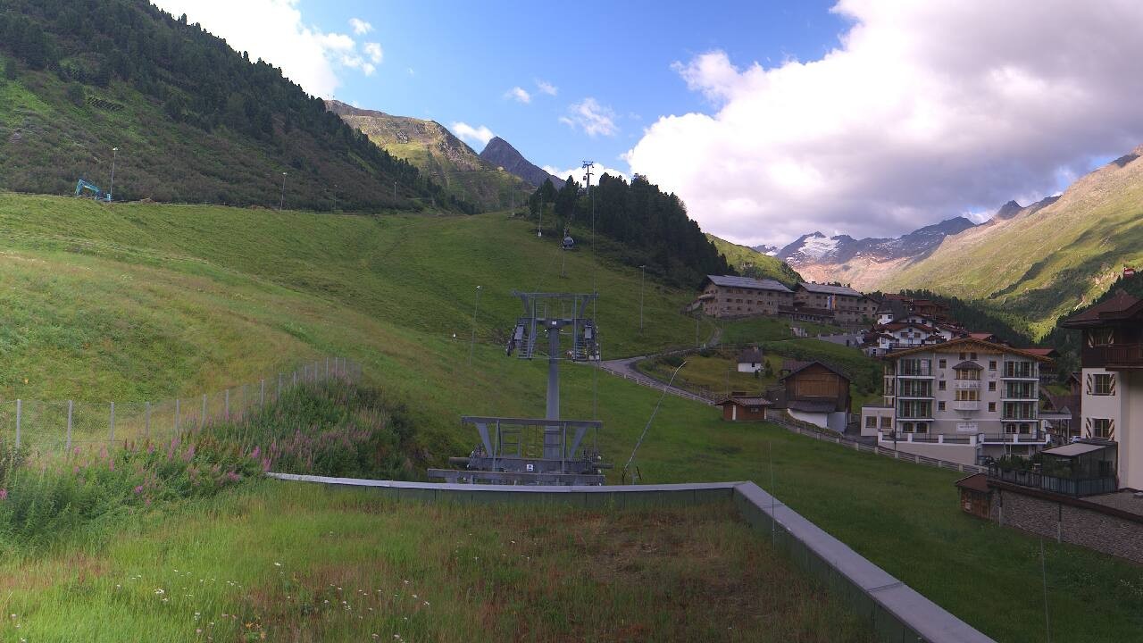 Archived image Webcam Obergurgl (Ötztal valley)