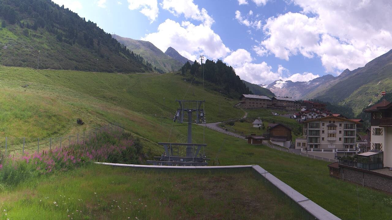 Archiv Foto Webcam Obergurgl: Hotel Edelweiss & Gurgl