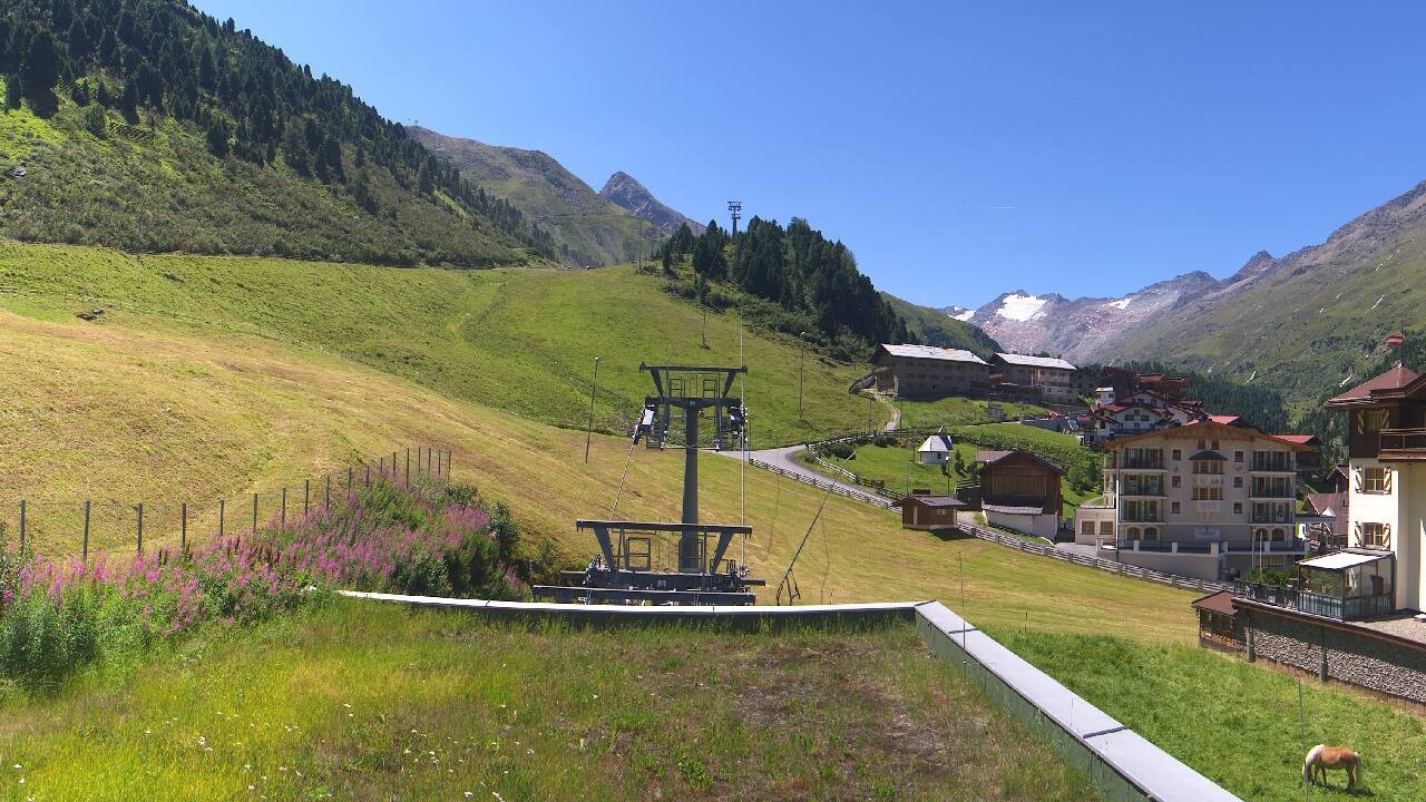 Archiv Foto Webcam Obergurgl: Hotel Edelweiss & Gurgl