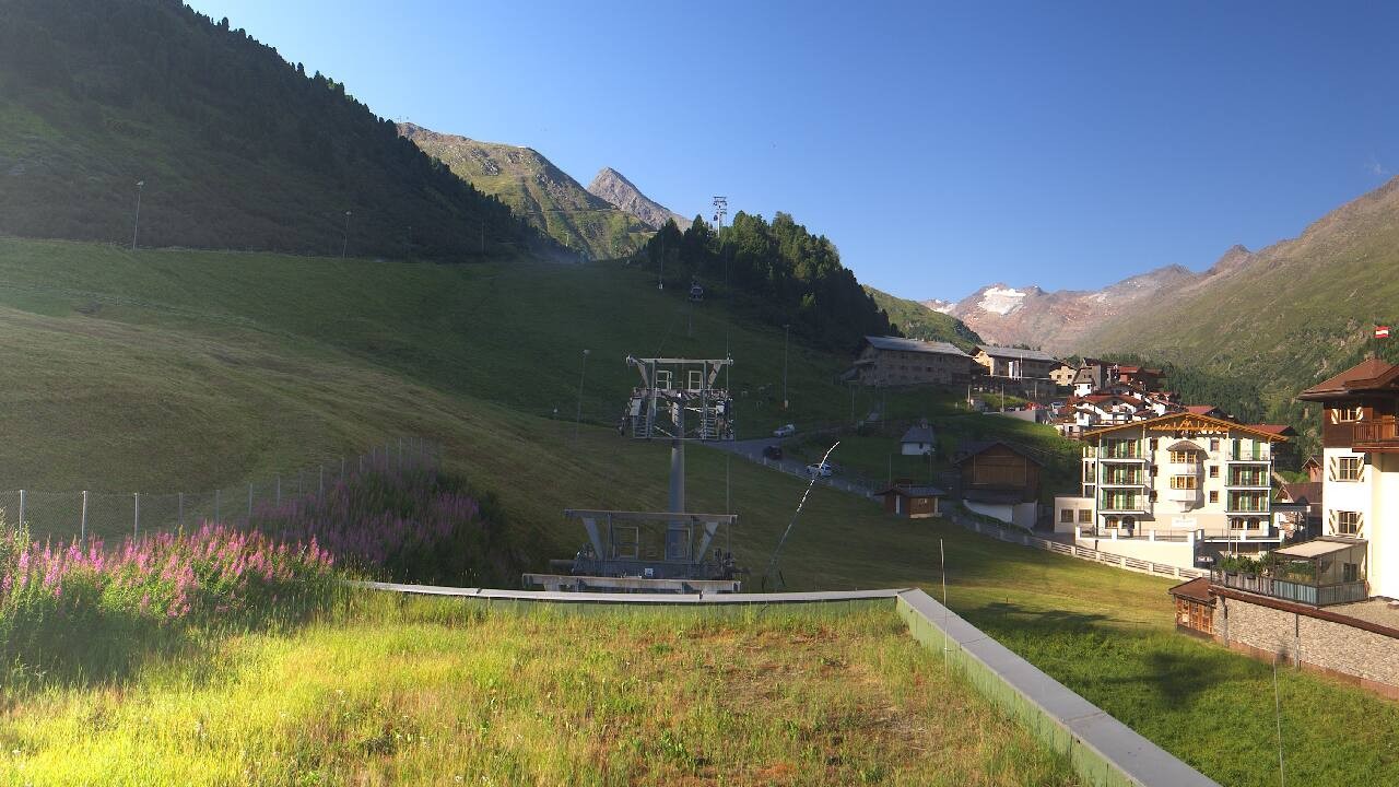 Archiv Foto Webcam Obergurgl: Hotel Edelweiss & Gurgl