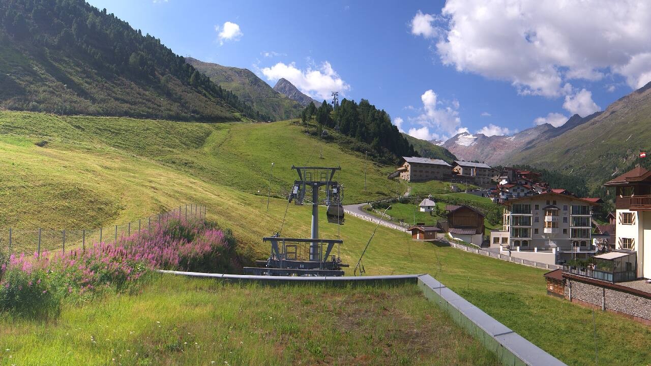Archived image Webcam Obergurgl (Ötztal valley)