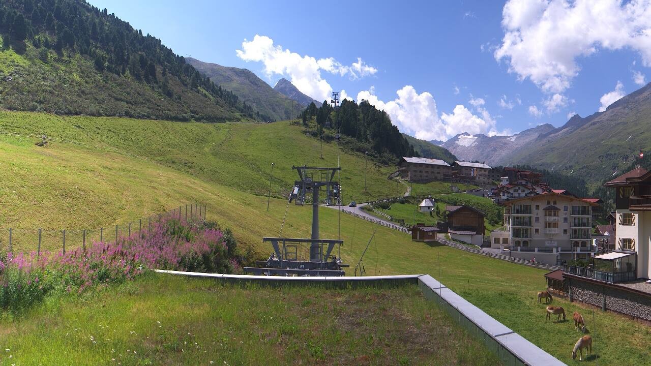 Archived image Webcam Obergurgl (Ötztal valley)