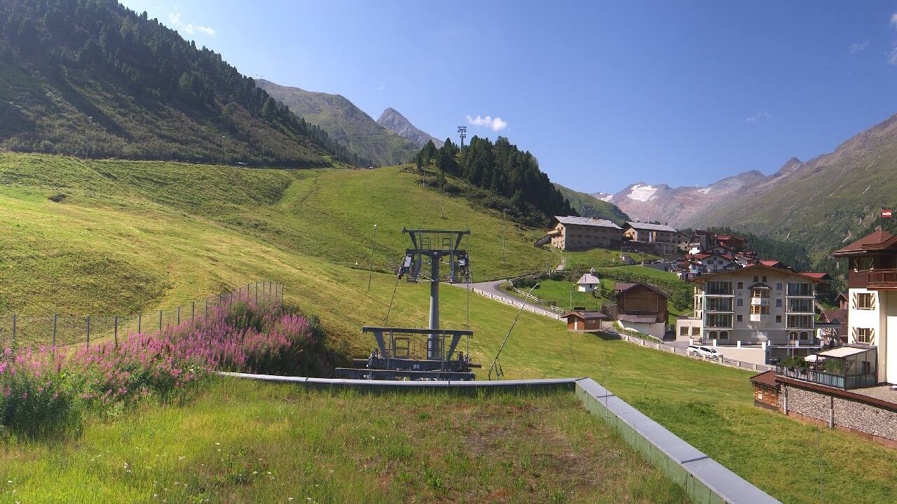 Archiv Foto Webcam Obergurgl: Hotel Edelweiss & Gurgl