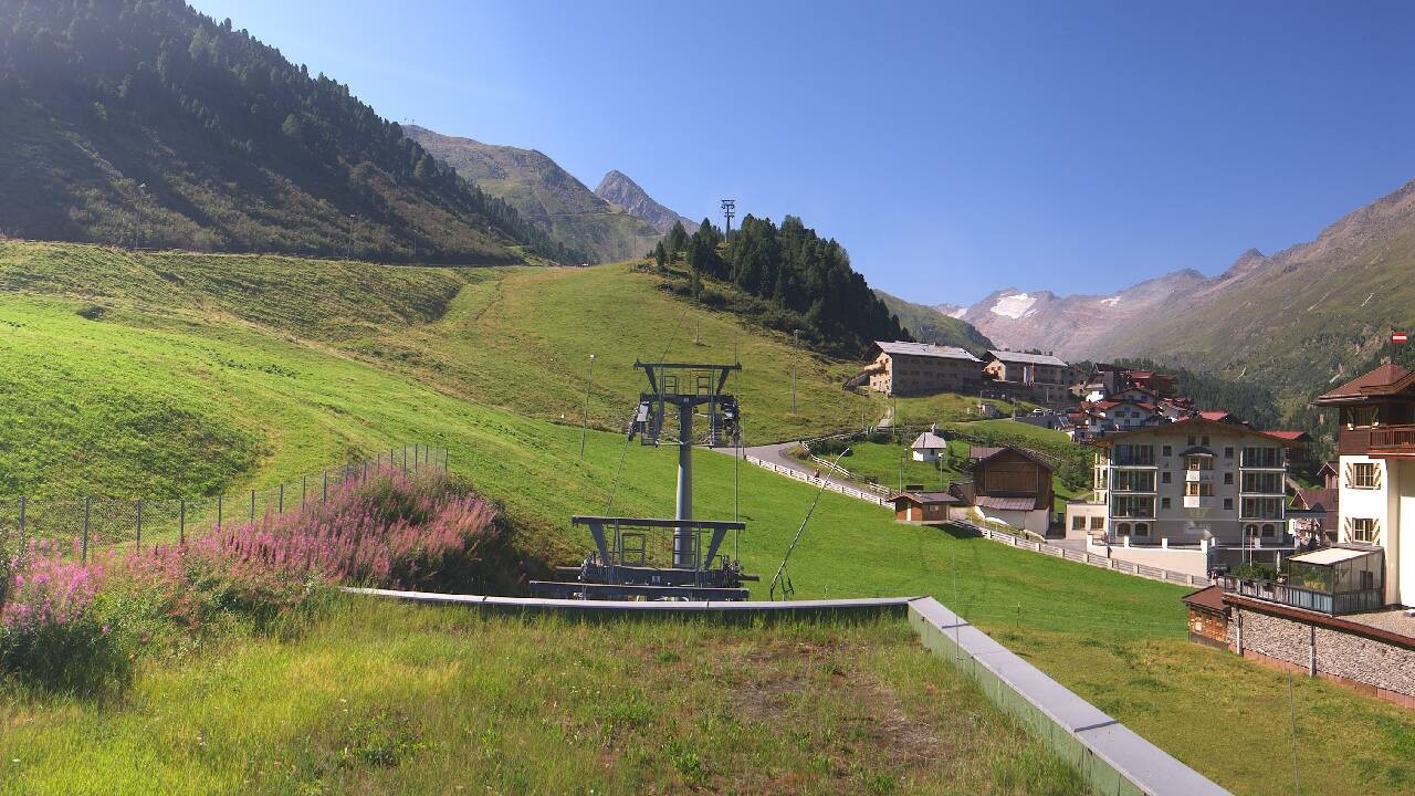 Archived image Webcam Obergurgl (Ötztal valley)