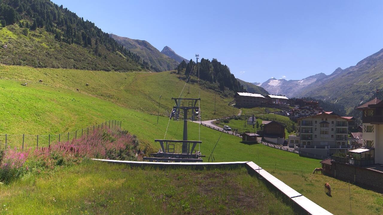 Archived image Webcam Obergurgl (Ötztal valley)