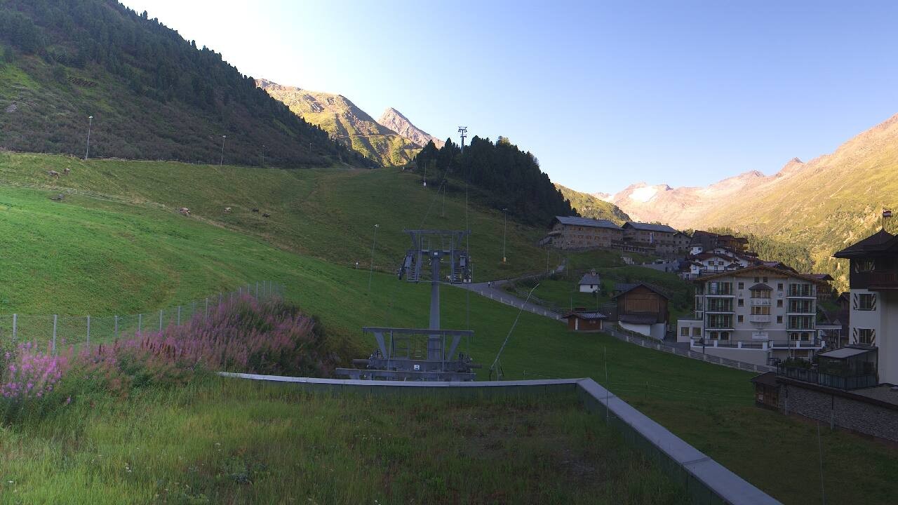Archived image Webcam Obergurgl (Ötztal valley)