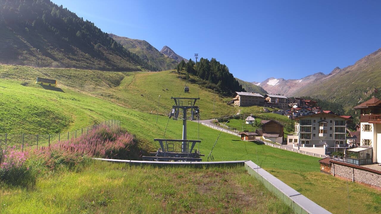 Archived image Webcam Obergurgl (Ötztal valley)