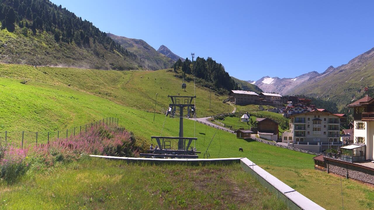 Archived image Webcam Obergurgl (Ötztal valley)