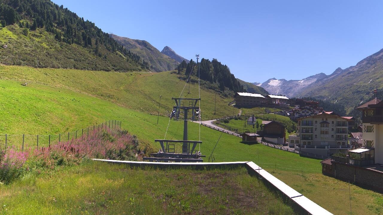 Archived image Webcam Obergurgl (Ötztal valley)