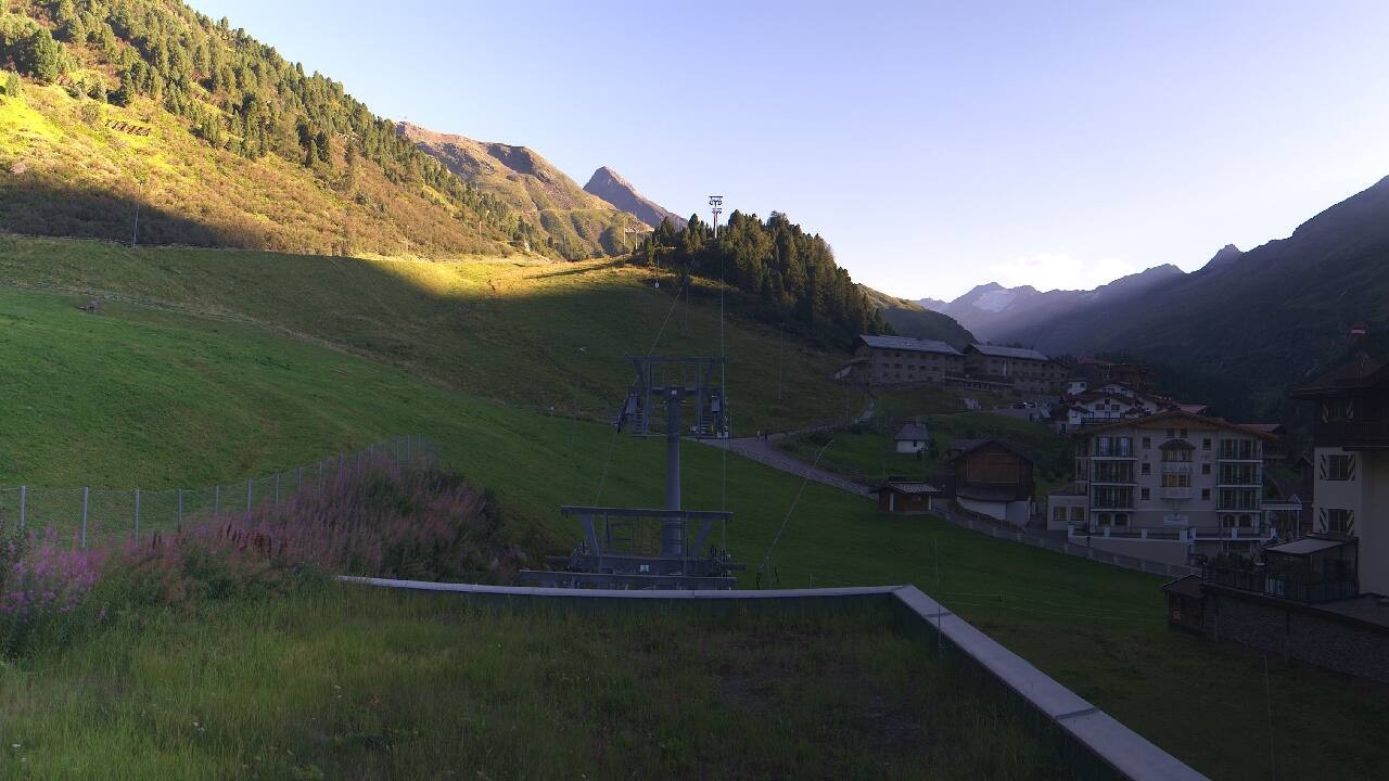 Archived image Webcam Obergurgl (Ötztal valley)