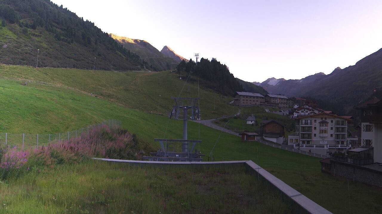 Archived image Webcam Obergurgl (Ötztal valley)