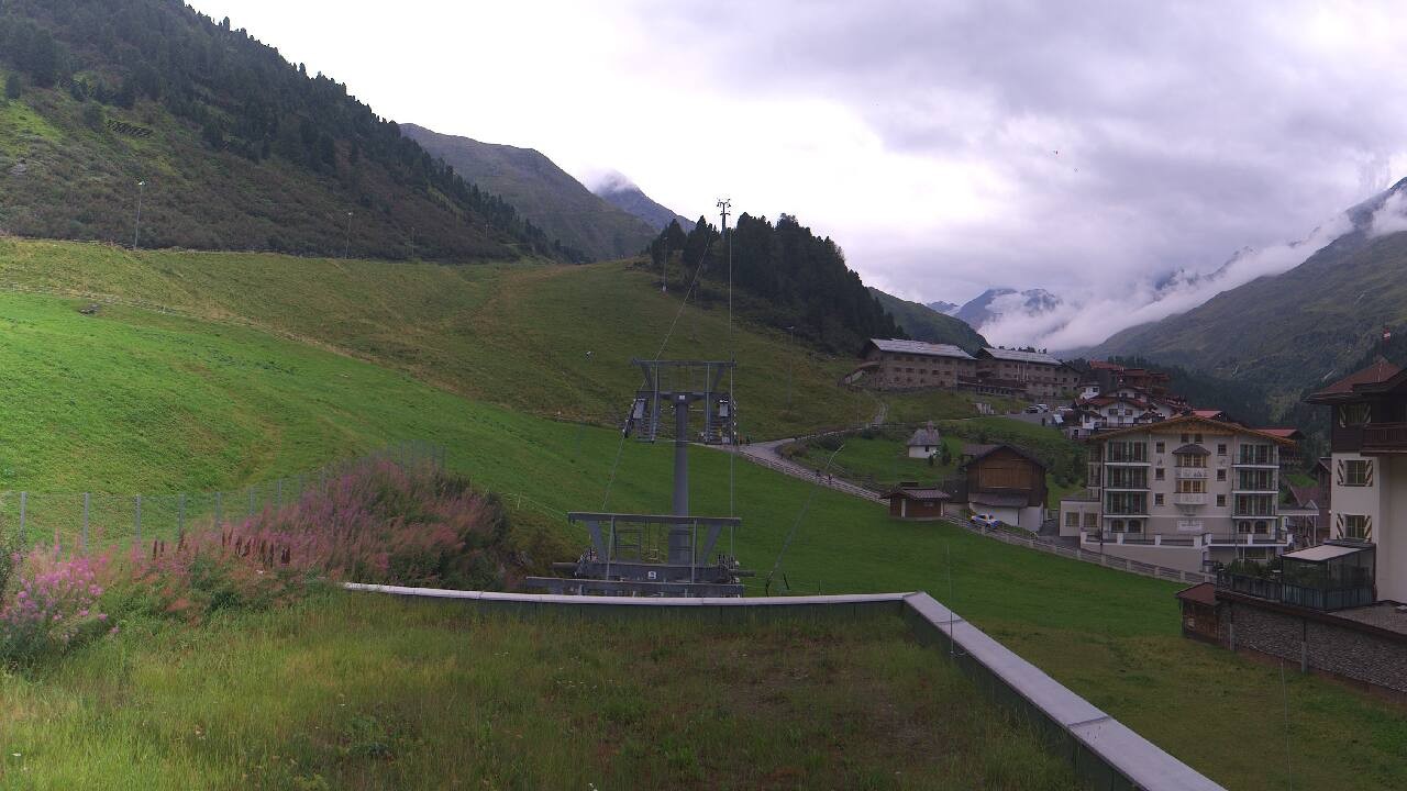 Archived image Webcam Obergurgl (Ötztal valley)