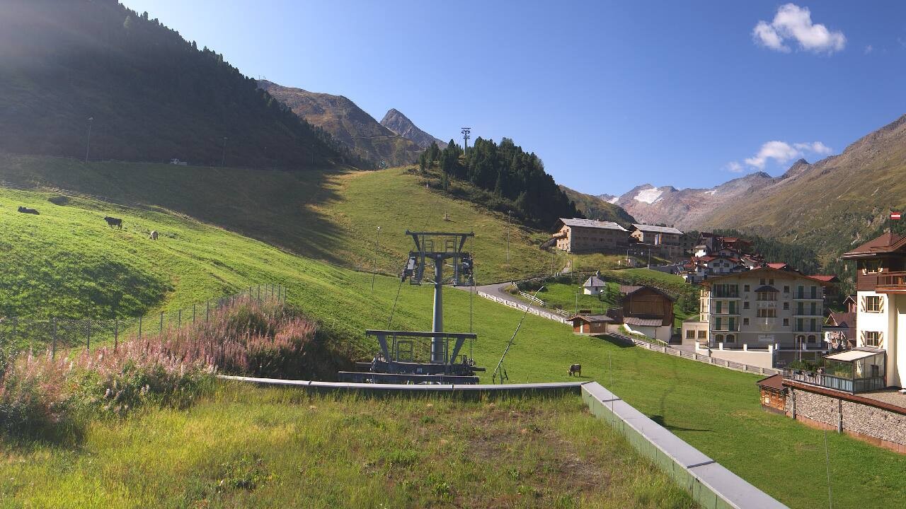 Archiv Foto Webcam Obergurgl: Hotel Edelweiss & Gurgl