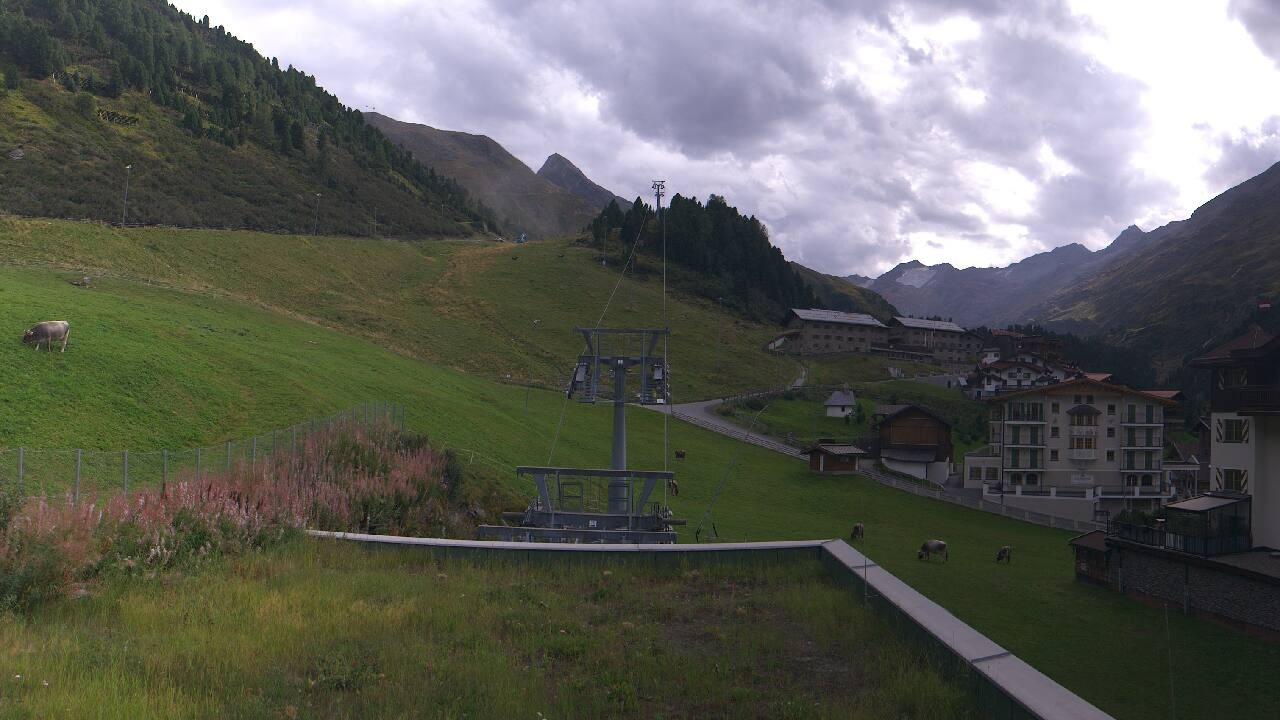 Archiv Foto Webcam Obergurgl: Hotel Edelweiss & Gurgl
