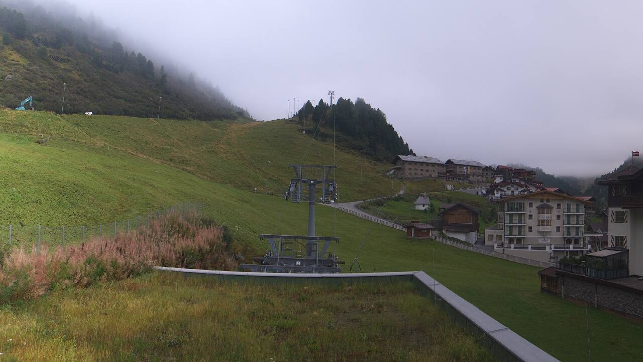 Archived image Webcam Obergurgl (Ötztal valley)