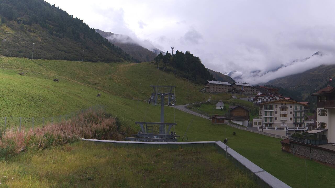 Archived image Webcam Obergurgl (Ötztal valley)