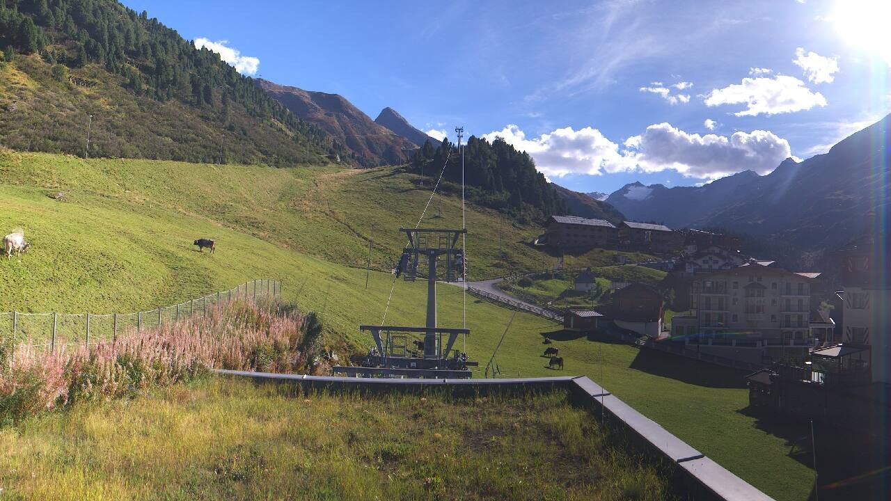 Archiv Foto Webcam Obergurgl: Hotel Edelweiss & Gurgl