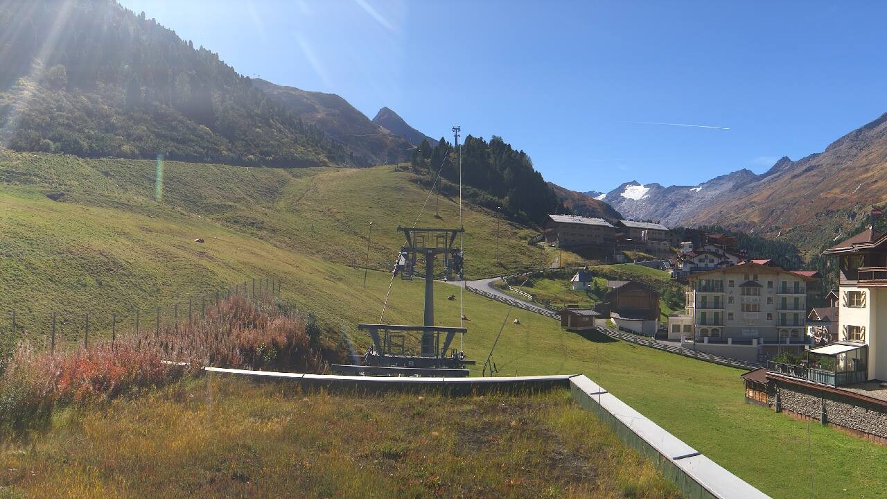 Archiv Foto Webcam Obergurgl: Hotel Edelweiss & Gurgl